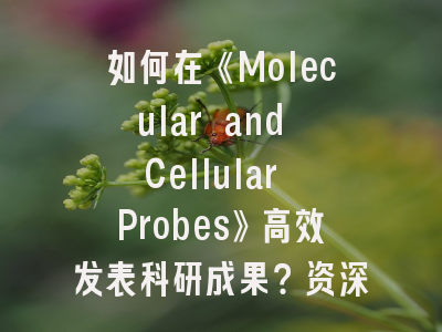 如何在《Molecular and Cellular Probes》高效发表科研成果？资深学者实战解析