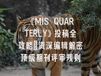 《MIS QUARTERLY》投稿全攻略：资深编辑解密顶级期刊评审规则