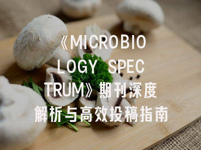 《MICROBIOLOGY SPECTRUM》期刊深度解析与高效投稿指南