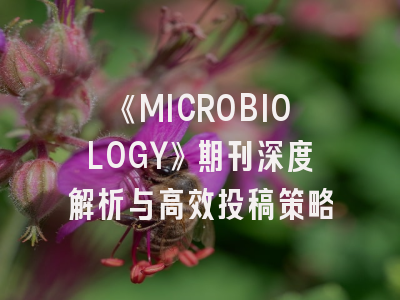 《MICROBIOLOGY》期刊深度解析与高效投稿策略