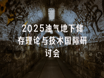 2025油气地下储存理论与技术国际研讨会