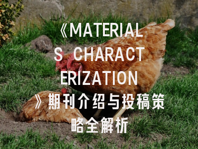 《MATERIALS CHARACTERIZATION》期刊介绍与投稿策略全解析