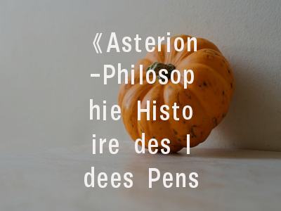 《Asterion-Philosophie Histoire des Idees Pensee Politique》期刊评介｜学术人必知的投稿生存法则
