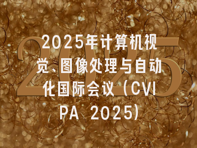 2025年计算机视觉、图像处理与自动化国际会议（CVIPA 2025）
