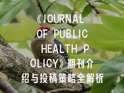 《JOURNAL OF PUBLIC HEALTH POLICY》期刊介绍与投稿策略全解析