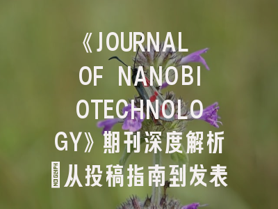 《JOURNAL OF NANOBIOTECHNOLOGY》期刊深度解析：从投稿指南到发表策略