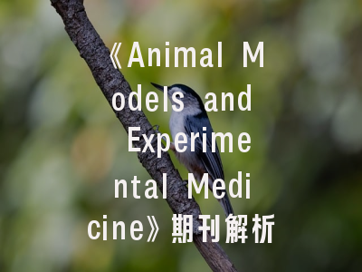 《Animal Models and Experimental Medicine》期刊解析与投稿实战指南——如何让你的科研成果脱颖而出？