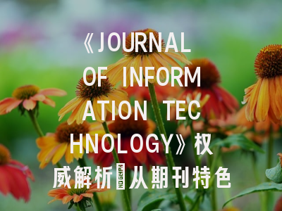 《JOURNAL OF INFORMATION TECHNOLOGY》权威解析：从期刊特色到投稿成功秘笈