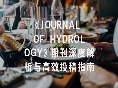 《JOURNAL OF HYDROLOGY》期刊深度解析与高效投稿指南