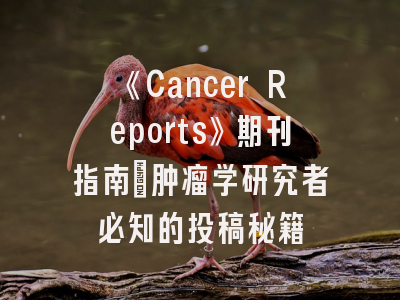 《Cancer Reports》期刊指南：肿瘤学研究者必知的投稿秘籍
