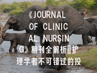 《JOURNAL OF CLINICAL NURSING》期刊全解析：护理学者不可错过的投稿指南