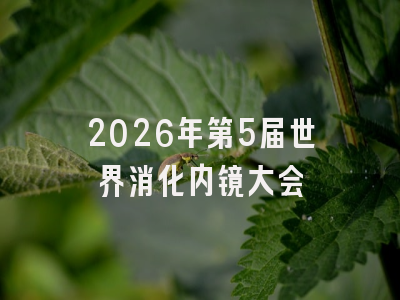 2026年第5届世界消化内镜大会