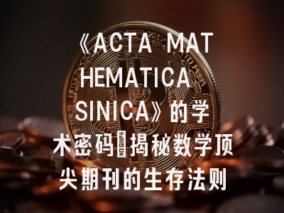 《ACTA MATHEMATICA SINICA》的学术密码：揭秘数学顶尖期刊的生存法则