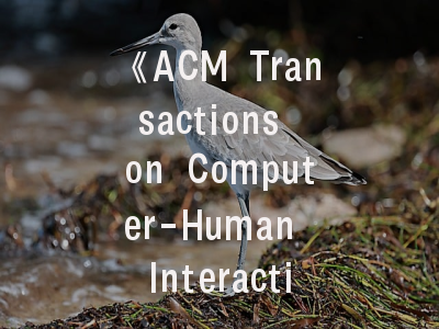 《ACM Transactions on Computer-Human Interaction》期刊解析_人机交互顶尖论坛的投稿攻略