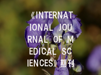 《INTERNATIONAL JOURNAL OF MEDICAL SCIENCES》期刊深度解析与高效投稿指南
