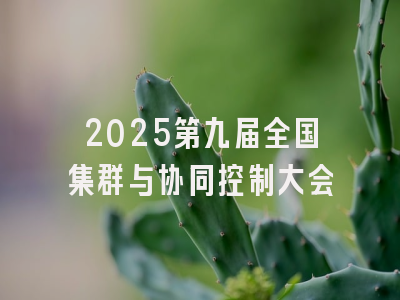 2025第九届全国集群与协同控制大会