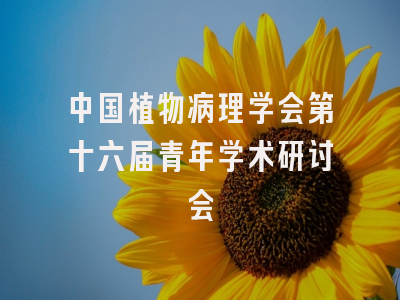 中国植物病理学会第十六届青年学术研讨会