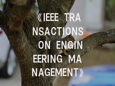 《IEEE TRANSACTIONS ON ENGINEERING MANAGEMENT》期刊深度解析与发表攻略