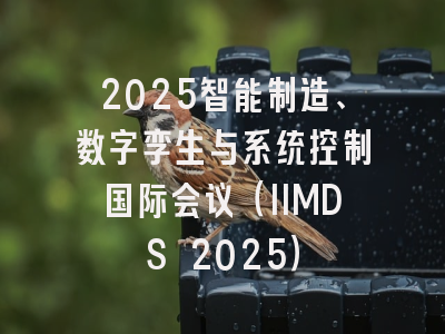 2025智能制造、数字孪生与系统控制国际会议（IIMDS 2025）