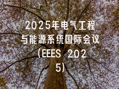 2025年电气工程与能源系统国际会议(EEES 2025)