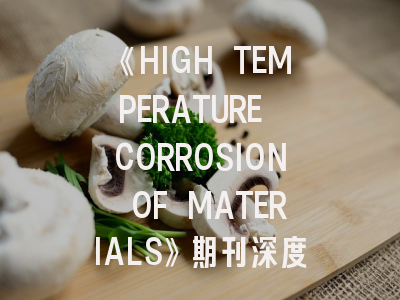 《HIGH TEMPERATURE CORROSION OF MATERIALS》期刊深度解析：投稿策略与学术影响力透视