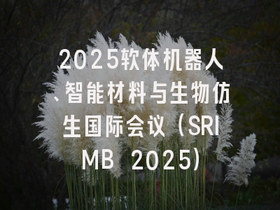 2025软体机器人、智能材料与生物仿生国际会议（SRIMB 2025）