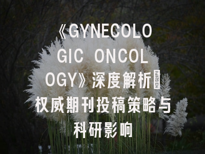 《GYNECOLOGIC ONCOLOGY》深度解析：权威期刊投稿策略与科研影响