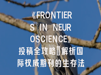 《FRONTIERS IN NEUROSCIENCE》投稿全攻略：解析国际权威期刊的生存法则