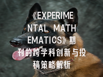 《EXPERIMENTAL MATHEMATICS》期刊的跨学科创新与投稿策略解析