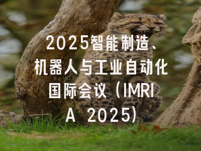 2025智能制造、机器人与工业自动化国际会议(IMRIA 2025)