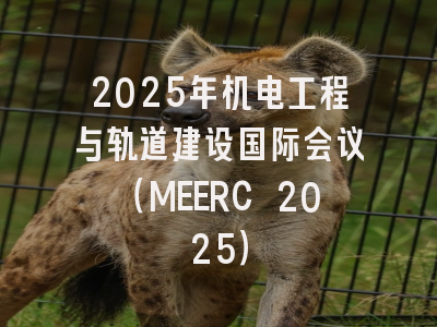 2025年机电工程与轨道建设国际会议(MEERC 2025)