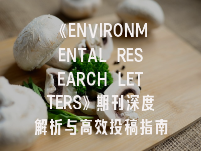 《ENVIRONMENTAL RESEARCH LETTERS》期刊深度解析与高效投稿指南