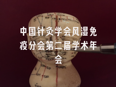 中国针灸学会风湿免疫分会第二届学术年会