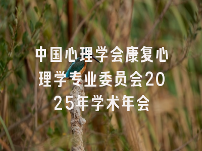 中国心理学会康复心理学专业委员会2025年学术年会