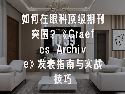 如何在眼科顶级期刊突围？《Graefes Archive》发表指南与实战技巧