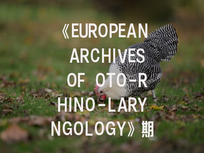 《EUROPEAN ARCHIVES OF OTO-RHINO-LARYNGOLOGY》期刊深度解析与高效投稿策略