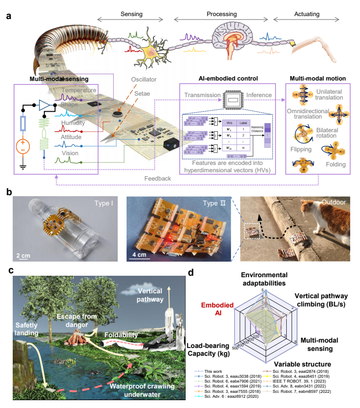 华中科技大学机械学院黄永安教授团队取得多模态柔性电子机器人合作科研成果
