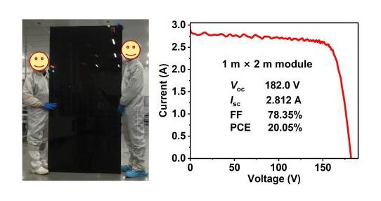 上海交大赵一新团队Nature发文,以“基质限域分子层”型电荷传输层设计实现高效率大面积钙钛矿光伏模组