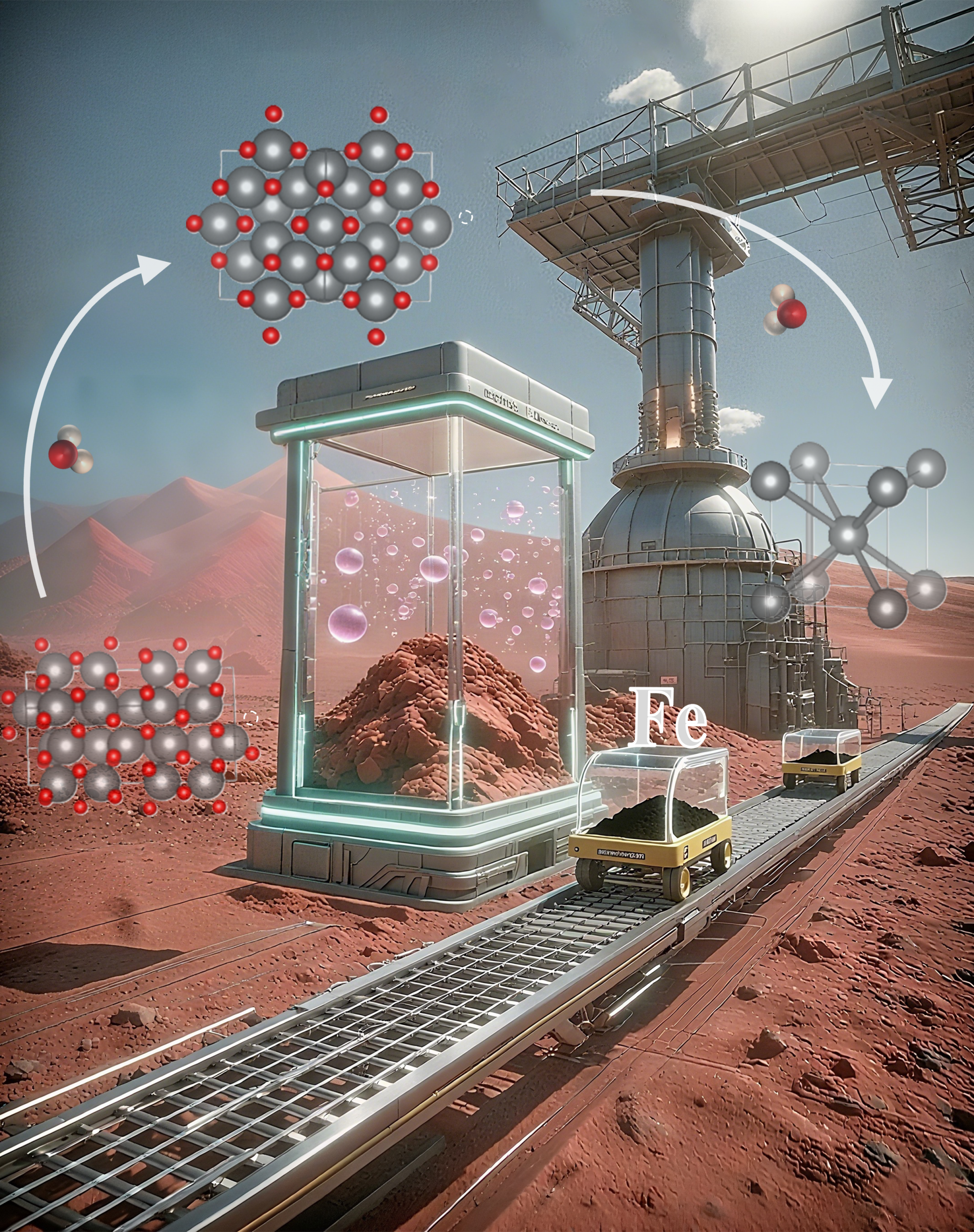 中国科大发展“绿氢冶铁” 新技术