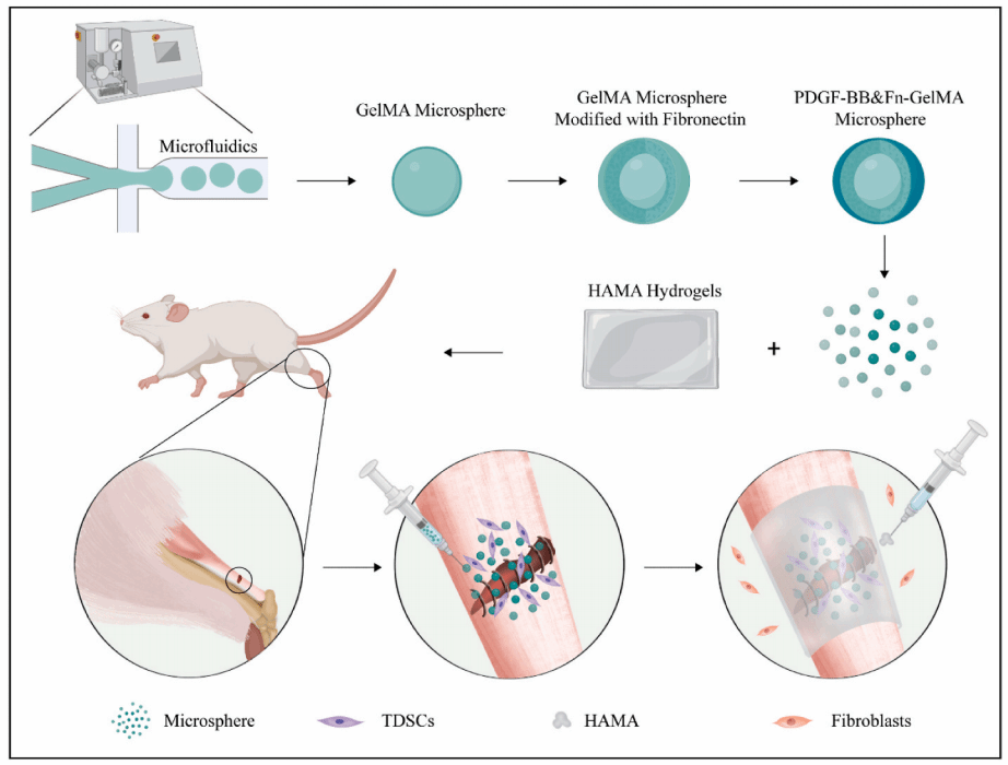 北京大学北京大学第三医院运动医学科王健全团队发表成果助力肌腱组织再生