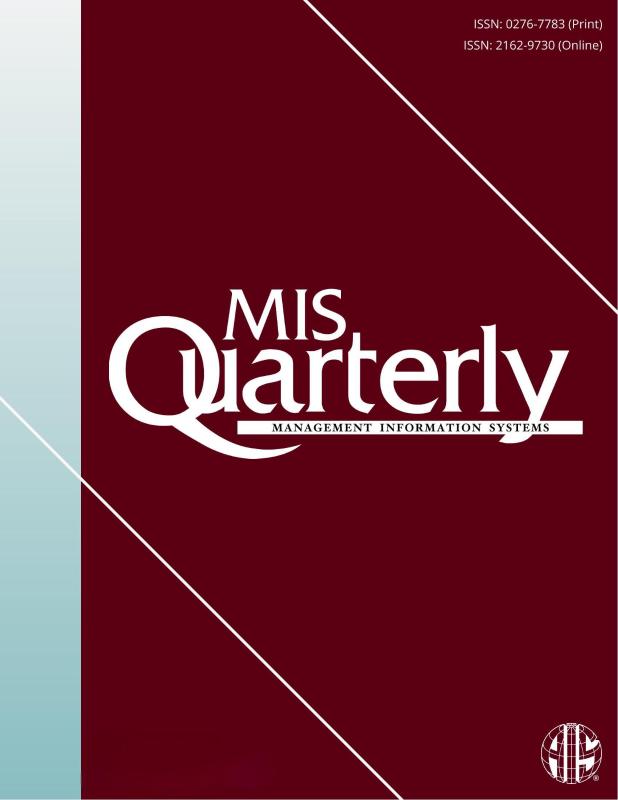 上海交大安泰经管学院徐海峰副教授在MIS Quarterly发表论文