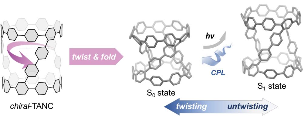 研究合成具有激发态手性演变特性的管状全苯纳米碳