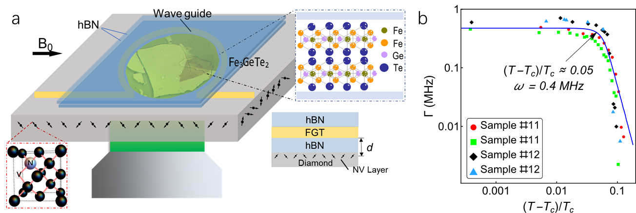 中国科大实现二维层状磁体中临界涨落噪声的量子传感