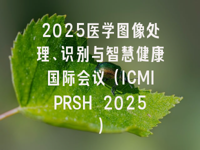 2025医学图像处理、识别与智慧健康国际会议(ICMIPRSH 2025)