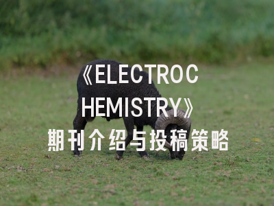 《ELECTROCHEMISTRY》期刊介绍与投稿策略