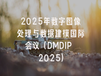 2025年数字图像处理与数据建模国际会议（DMDIP 2025）