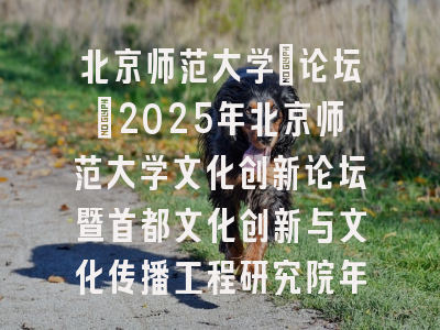 北京师范大学[论坛]2025年北京师范大学文化创新论坛暨首都文化创新与文化传播工程研究院年度论坛召开