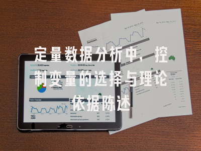 定量数据分析中，控制变量的选择与理论依据陈述