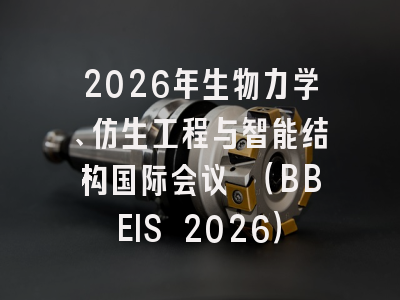 2026年生物力学、仿生工程与智能结构国际会议 (BBEIS 2026)