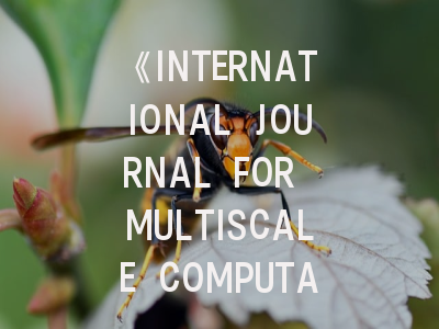 《INTERNATIONAL JOURNAL FOR MULTISCALE COMPUTATIONAL ENGINEERING》期刊介绍与投稿策略